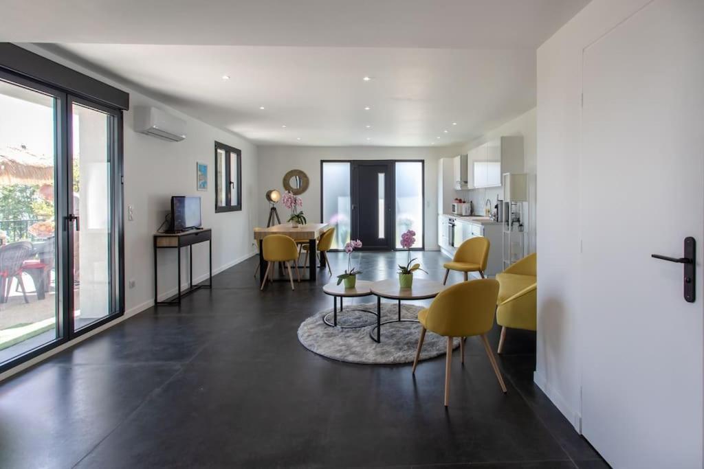 Echapee Belle - Vinayard View - Jacuzzi Bbq - Parking Apartment นีซ ภายนอก รูปภาพ